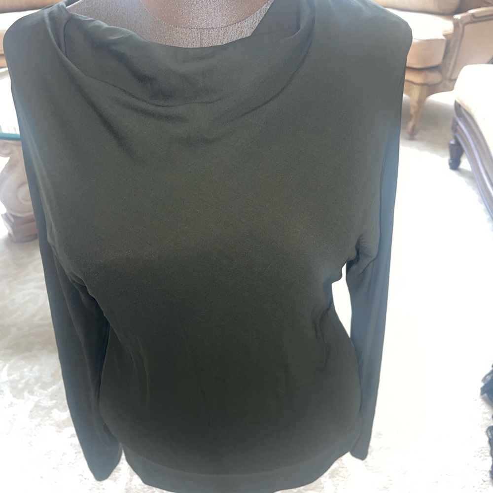 Elegant Green Women's Top